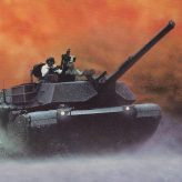 abrams battle tanks